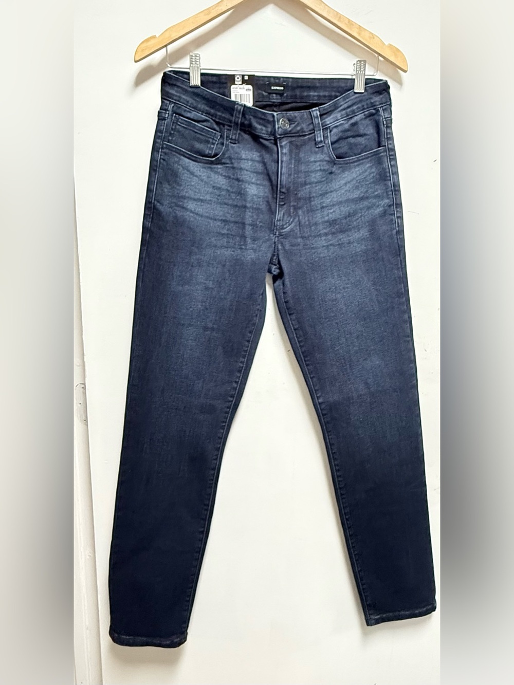 Express Men's Slim Dark Indigo Jeans